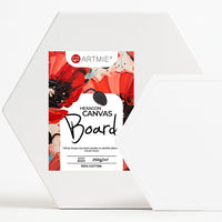 ARTMiE canvasboard zeshoek – 250 g/m² katoen