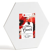 ARTMiE canvasboard zeshoek – 250 g/m² katoen – afbeelding 2