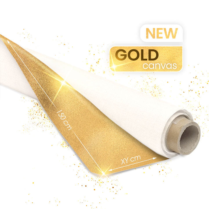 ARTMiE MIDAS Gold Canvas on a Roll, Various Lengths — image 4