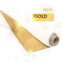 ARTMiE MIDAS gouden schildersdoek, 150 cm breed – lengte naar keuze