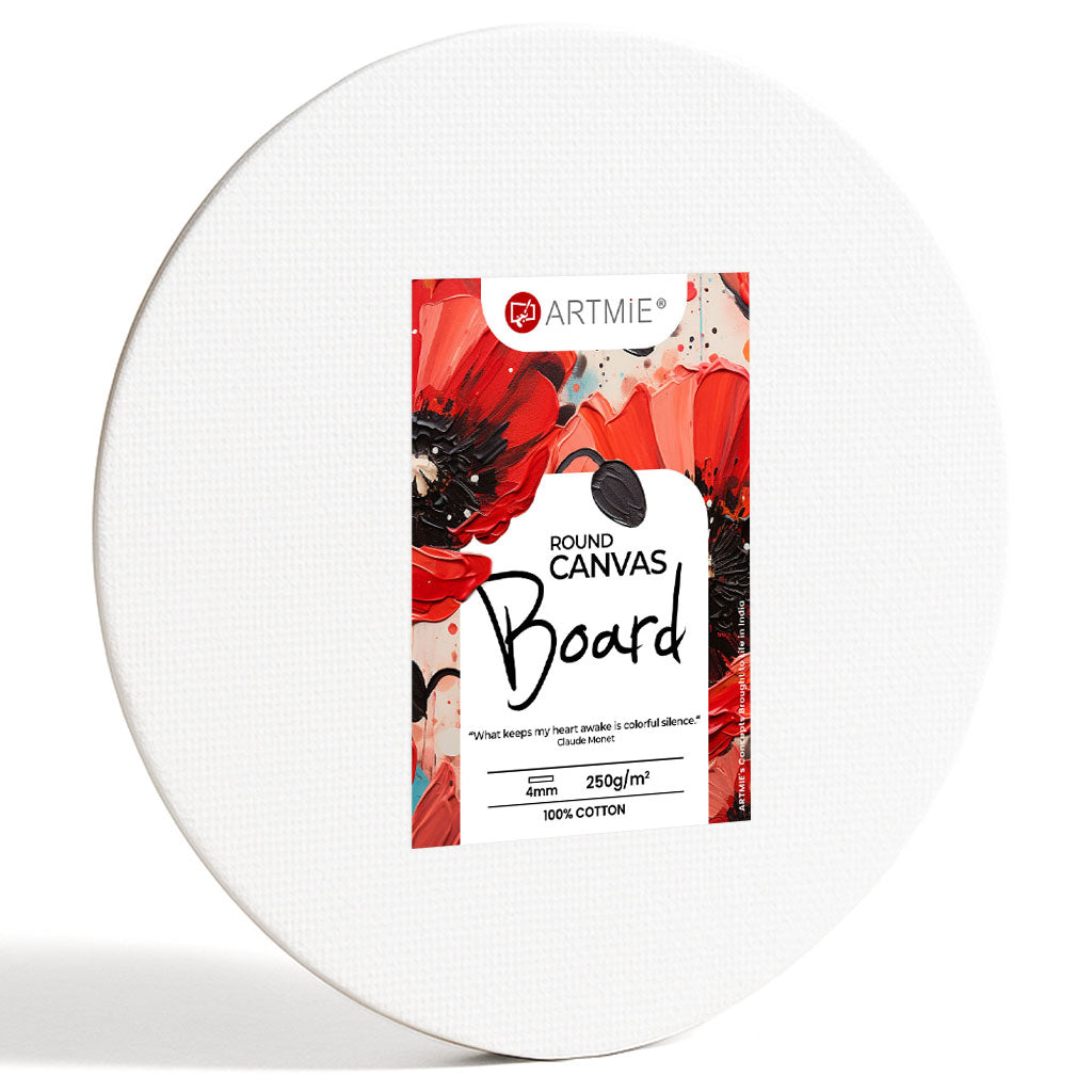 ARTMiE canvasboard rond – 250 g/m² katoen – afbeelding 2