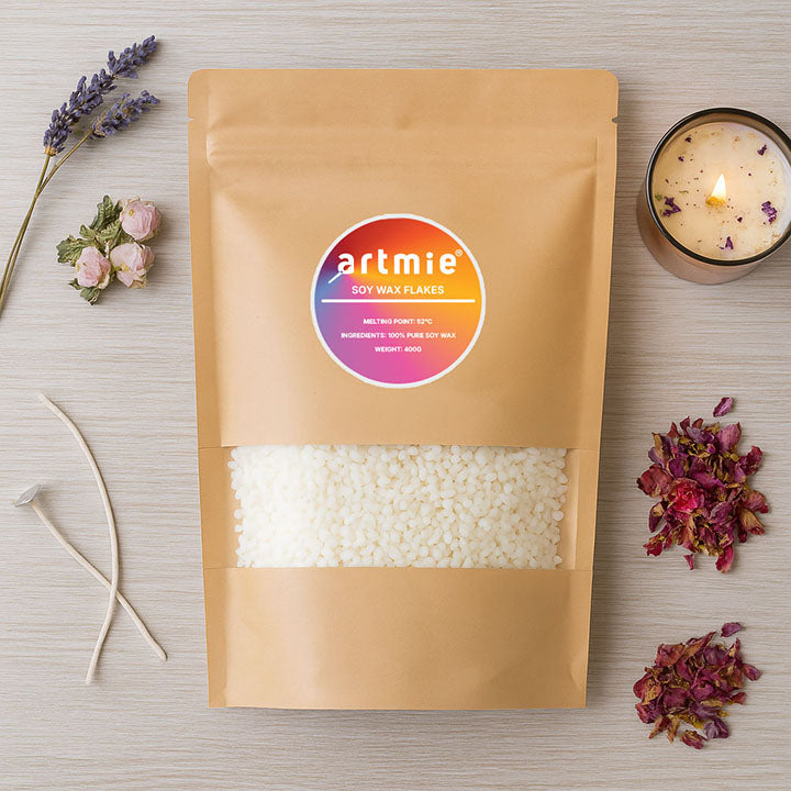 ARTMiE Unscented Soy Candle Wax 400 g — image 3