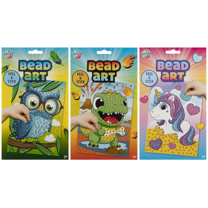 BEAD ART kralenmozaïekset voor kinderen, 24 × 20 cm – afbeelding 2