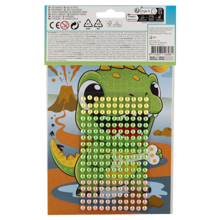 BEAD ART kralenmozaïekset voor kinderen, 24 × 20 cm – afbeelding 5