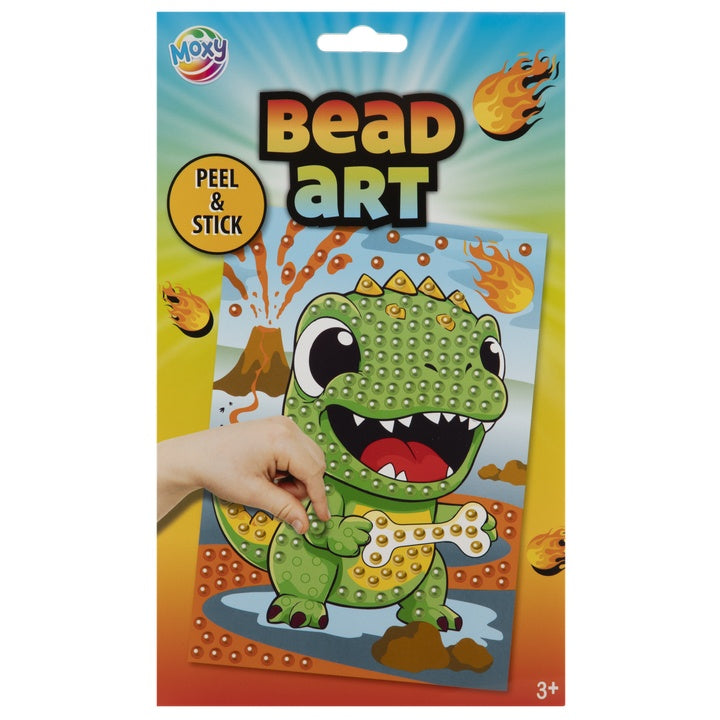 BEAD ART kralenmozaïekset voor kinderen, 24 × 20 cm