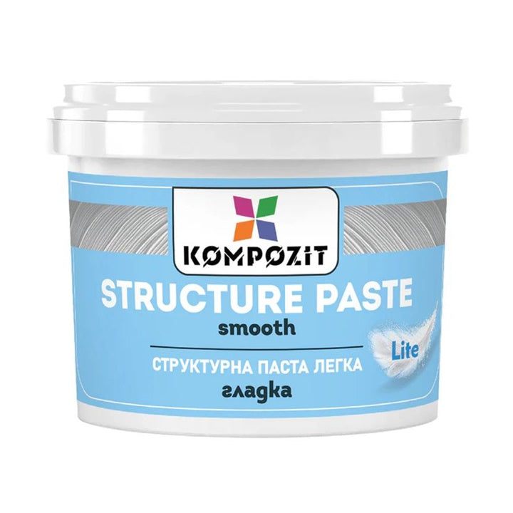 Structuurpasta Kompozit LITE wit, glad – 300 tot 1.000 ml