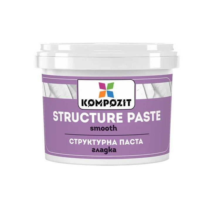 Kompozit structuurpasta glad wit 300–1000 ml