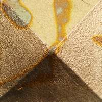 Bladmetaal Pentart Variegated leaves V01, 14 × 14 cm
