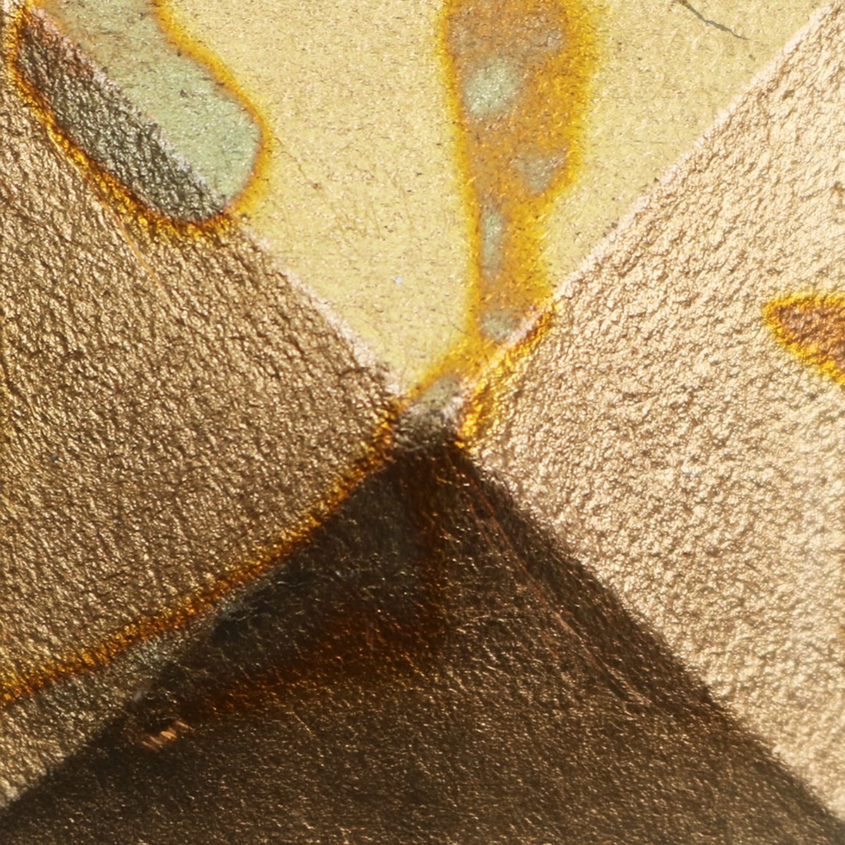 Bladmetaal Pentart Variegated leaves V01, 14 × 14 cm