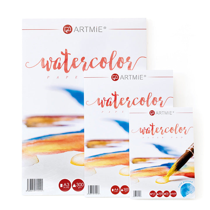 ARTMiE aquarelblok koudgeperst – 300 g/m², 20 vel – afbeelding 3