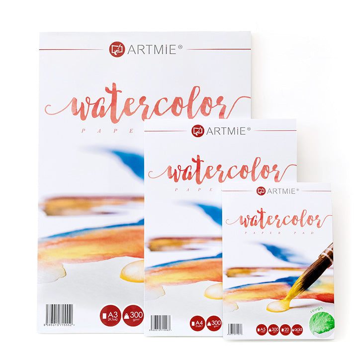 ARTMiE aquarelblok ruw – 300 g/m², 20 vel