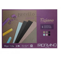 Fabriano Tiziano pastelblok gekleurd papier – 160 g/m², 30 vel – afbeelding 4