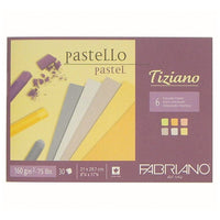 Fabriano Tiziano Soft pastelblok gekleurd papier – 160 g/m²