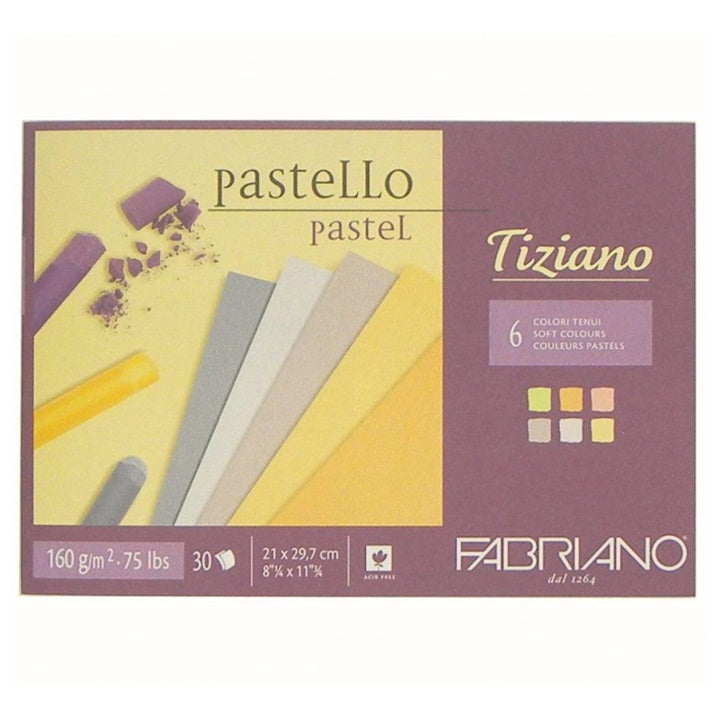 Fabriano Tiziano Soft pastelblok gekleurd papier – 160 g/m² – afbeelding 2