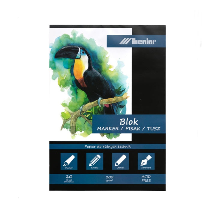Markerblok ARTMiE 20 vel, 200 g/m² – afbeelding 4