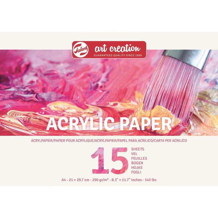 Talens Art Creation blok acrylpapier, 290 g/m², 15 vel – afbeelding 3