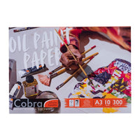 Royal Talens Cobra blok olieverfpapier, 300 g/m², 10 vel – afbeelding 2