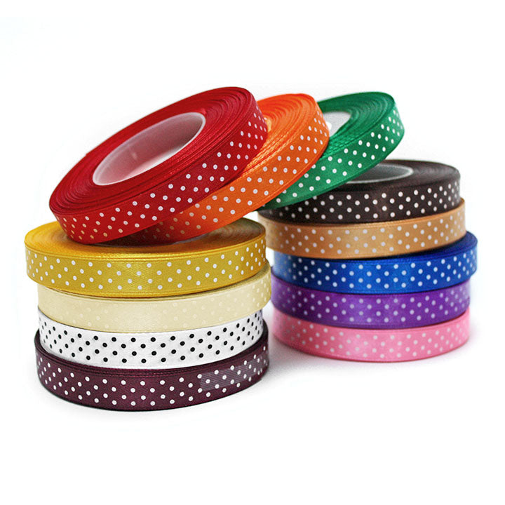 Gestippeld lint 12 mm × 27 m