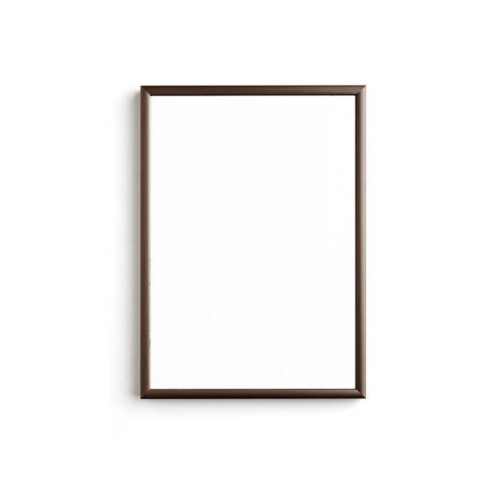 Brown Metal Frame with Plexiglass | various dimensions — image 1