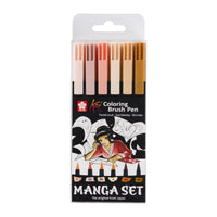 Brushpennen Sakura Koi Coloring Brush Pen Manga, 3 of 6 stuks