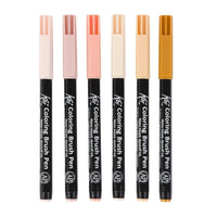 Brushpennen Sakura Koi Coloring Brush Pen Manga, 3 of 6 stuks