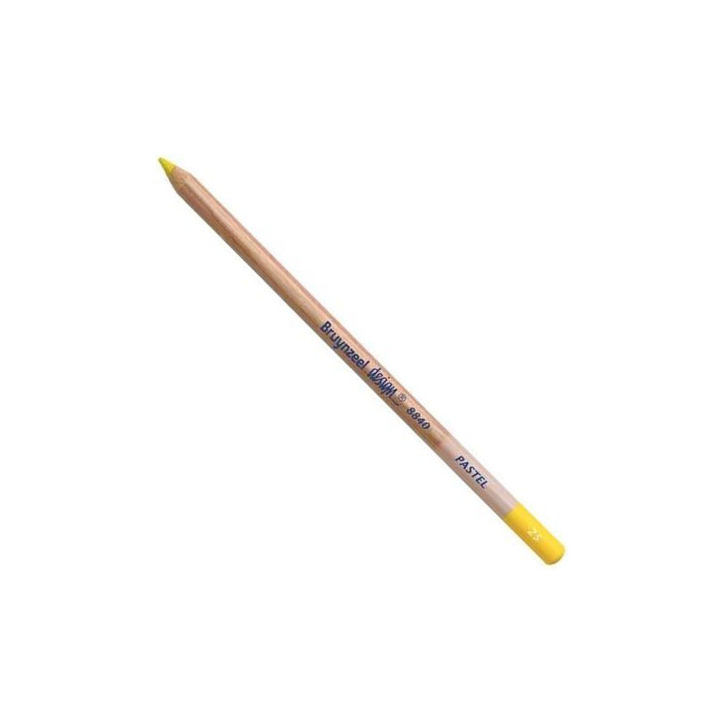 Bruynzeel Design pastelpotlood, stift 3,8 mm – Citroengeel
