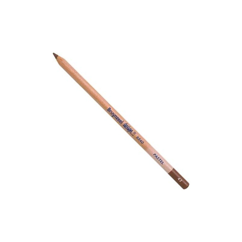 Bruynzeel Design pastelpotlood, stift 3,8 mm – Donkerbruin (Dark brown)