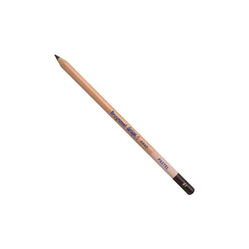 Bruynzeel Design pastelpotlood, stift 3,8 mm – Middenbruingrijs