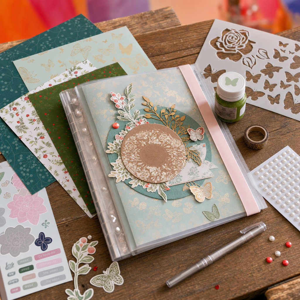 Scrapbookset voor beginners – kies zelf je onderdelen