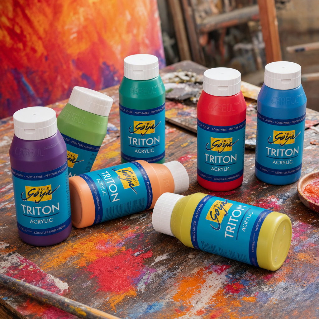 Kreul Solo Goya Triton acrylverf 750 ml – stel je eigen set samen