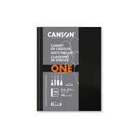 CANSON Art Book One Hardbound Sketchbook 100 gsm 98 sheets - 21.6 x 27.9 cm