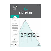 Canson Bristol tekenblok A3, 250 g/m², 20 vel