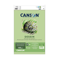 Canson Dessin tekenblok A3, 160 g/m², 15 vellen