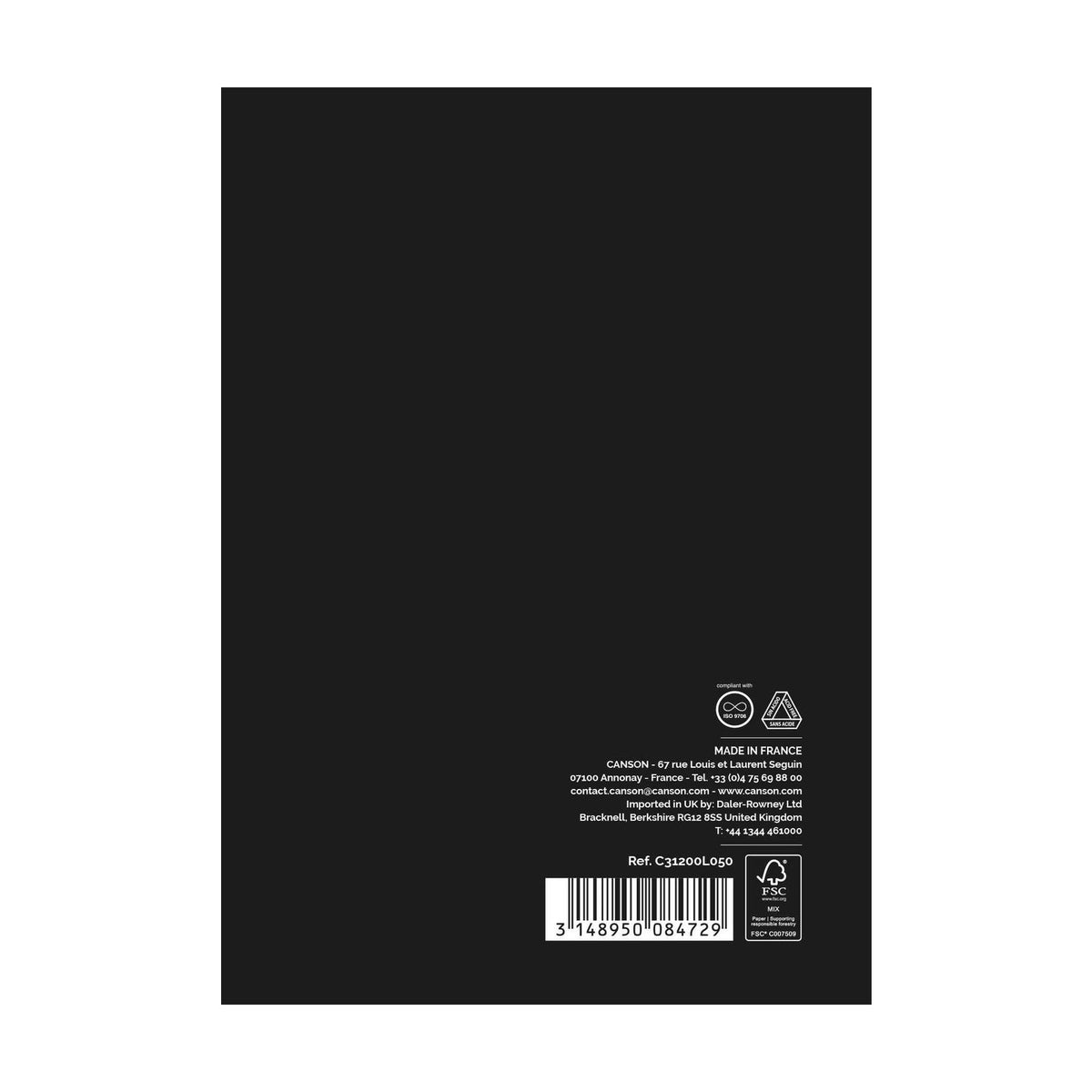 Canson Graduate Art Book Sketch & Draw schetsboek A6, 140 g/m²