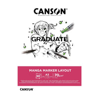 Canson Graduate Marker markerblok A3, 70 g/m², 50 vellen