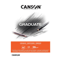 Canson Graduate schetsblok A4 – 96 g/m², 40 vel