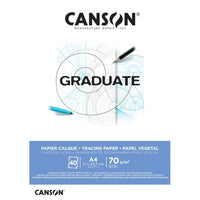 CANSON Graduate Tracing Paper Pad A3 72 gsm - 40 Sheets