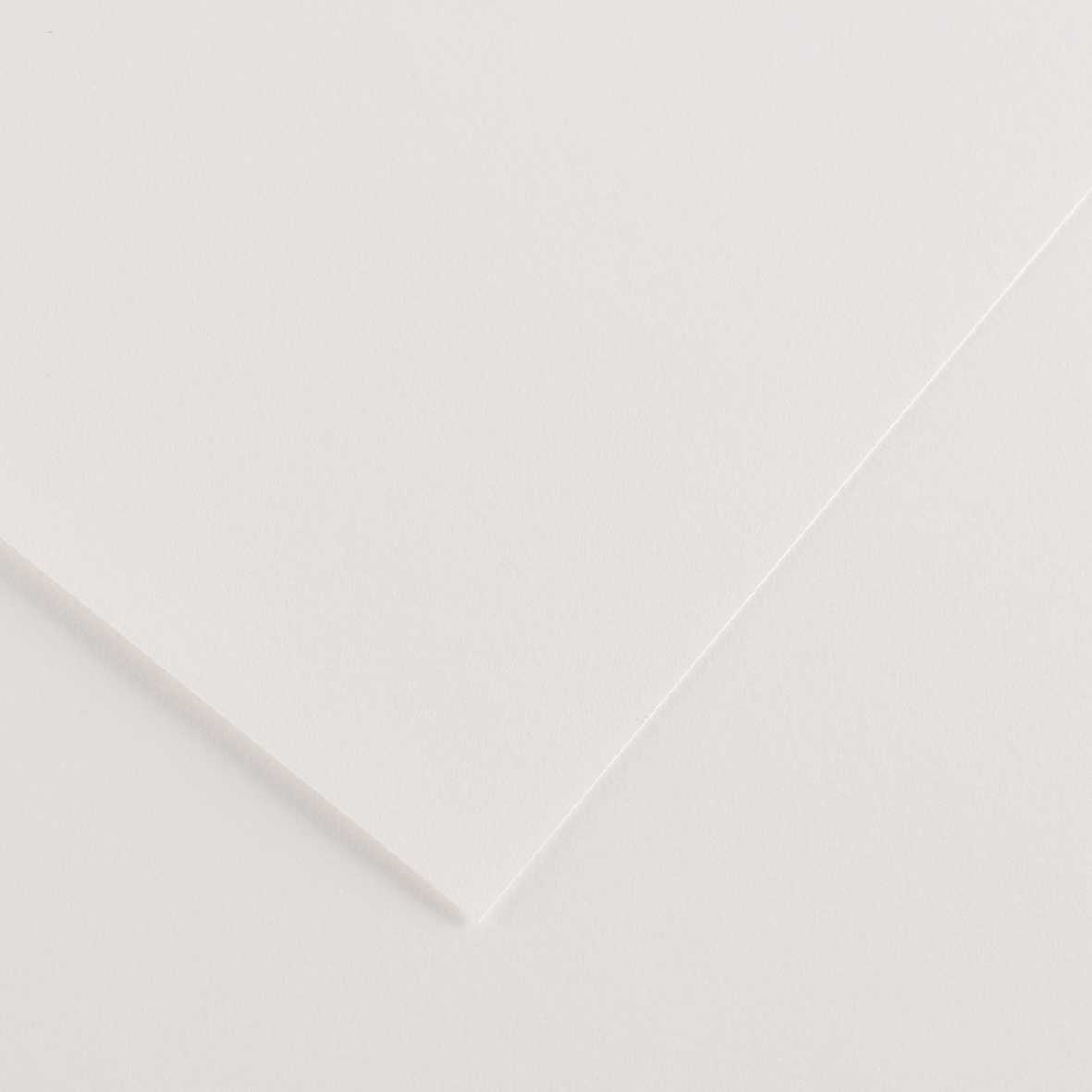 Canson Iris Vivaldi gekleurd papier, 50 × 65 cm, 240 g/m² – Wit 1