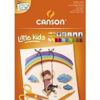 Canson Kids schetsblok A4 gekleurd, 120 g/m², 30 vel, 10 kleuren