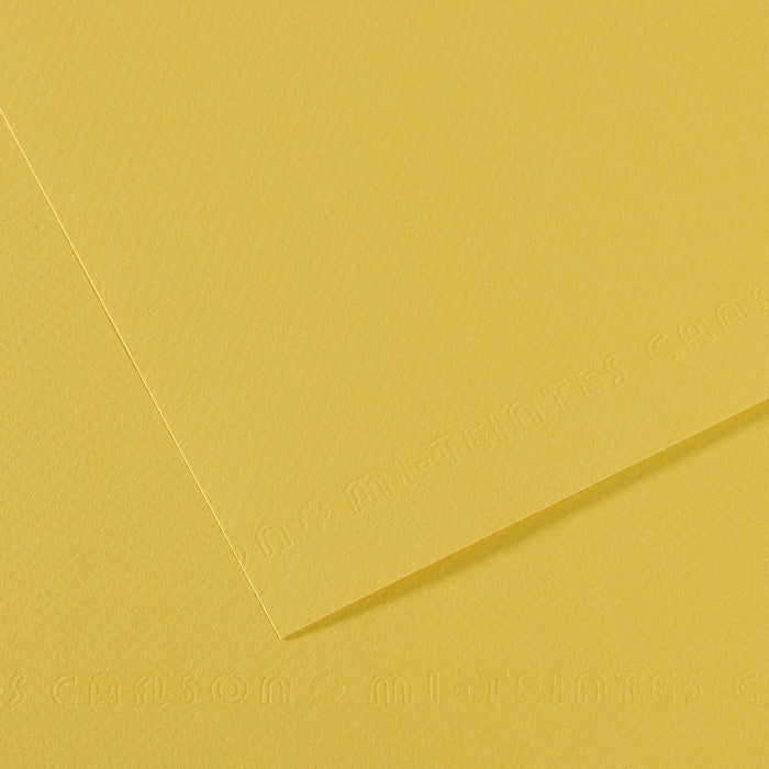 Canson Mi-Teintes pastelpapier 50 × 65 cm, 160 g/m², 25 vel – Anijs