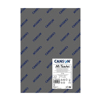 Canson Mi-Teintes pastelpapier A3 – 160 g/m², 10 vel – Houtskoolgrijs 184