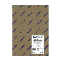 Canson Mi-Teintes pastelpapier A3 – 160 g/m², 10 vel – Kastanjebruin 188