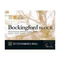 Canson St Cuthberts Bockingford aquarelblok CP 300 g/m², 12 vel