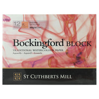 Canson St Cuthberts Bockingford aquarelblok HP 300 g/m², 12 vel