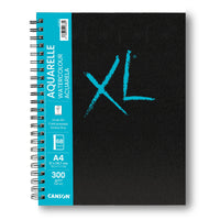 Canson XL Aquarelle aquarelblok A4, 300 g/m², 68 vel, spiraal