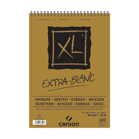 Canson XL Extra Blanc schetsblok A3, 90 g/m², 120 vel