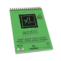 Canson XL Recycle tekenblok A4 spiraalgebonden – 160 g/m², 50 vel