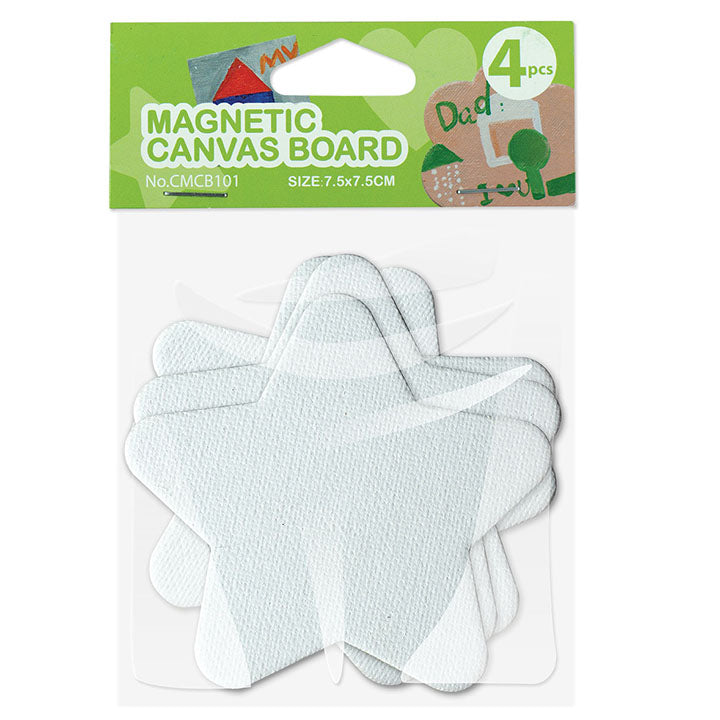 Canvas Magnets for Decorating, Set of 4 | various shapes — image 3