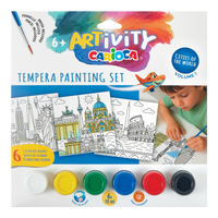 Carioca ARTivity schilderset Grote steden met plakkaatverf – 1, 6+