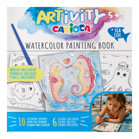 Carioca ARTivity waterverfblok met motieven – Zeeleven, 5+